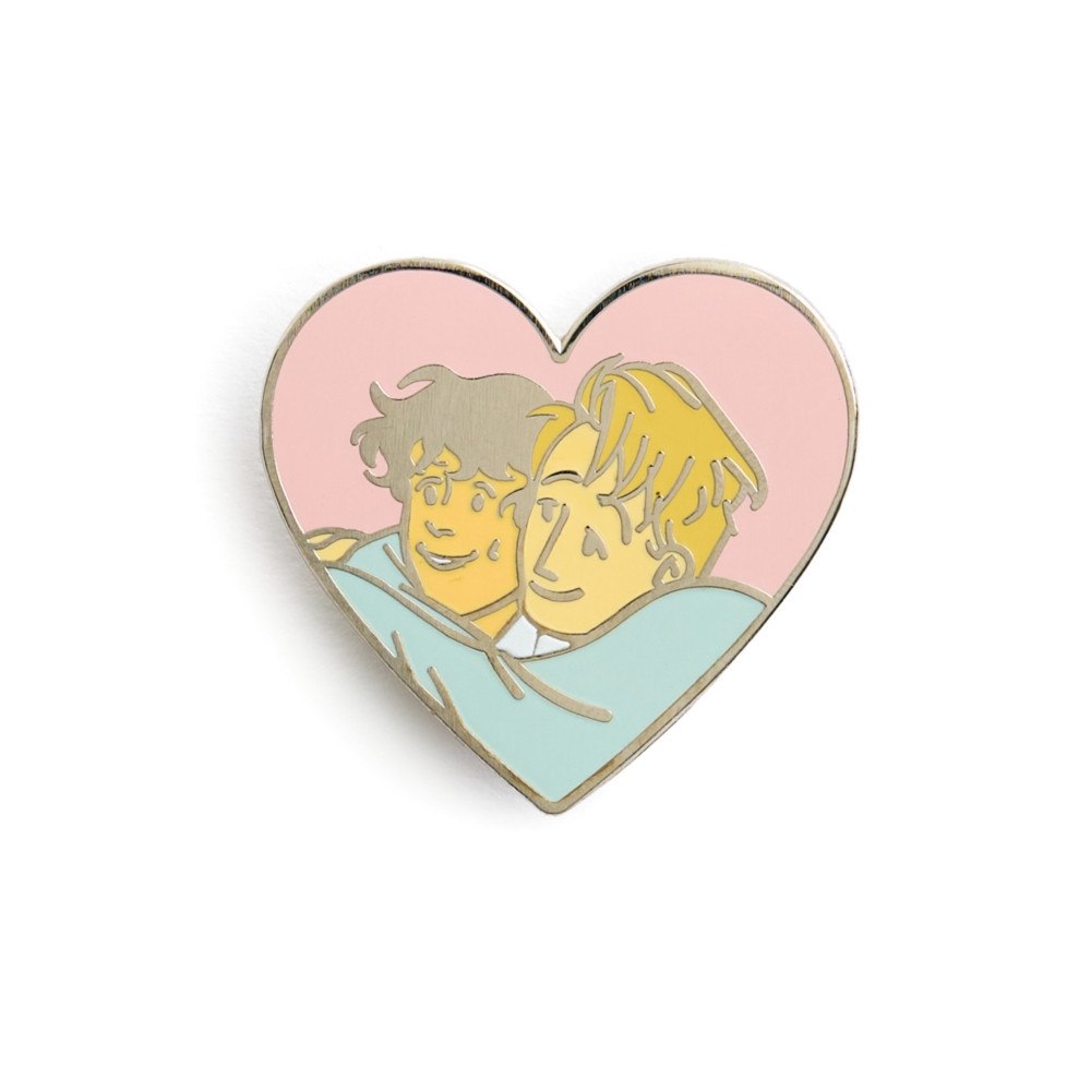 Out of Print Heartstopper Charlie and Nick Pin