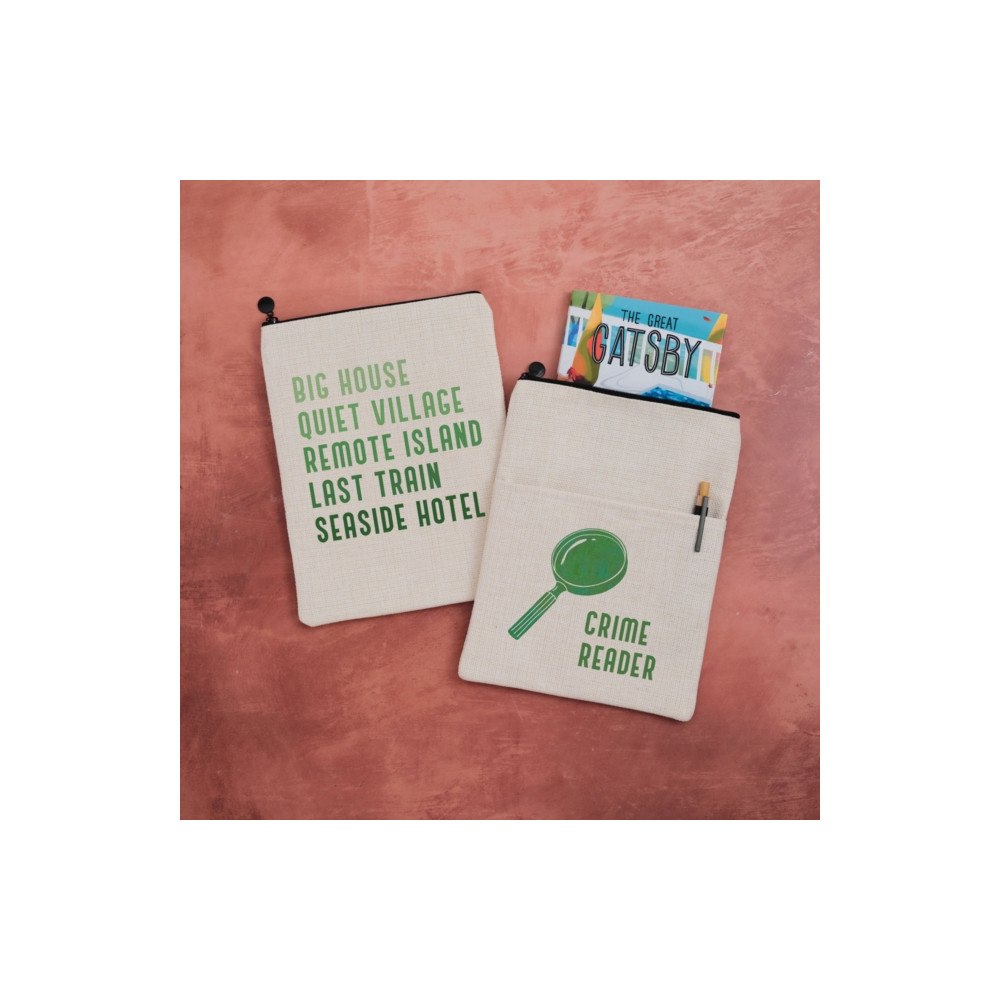 BOOKISHLY Crime Reader Book Sleeve