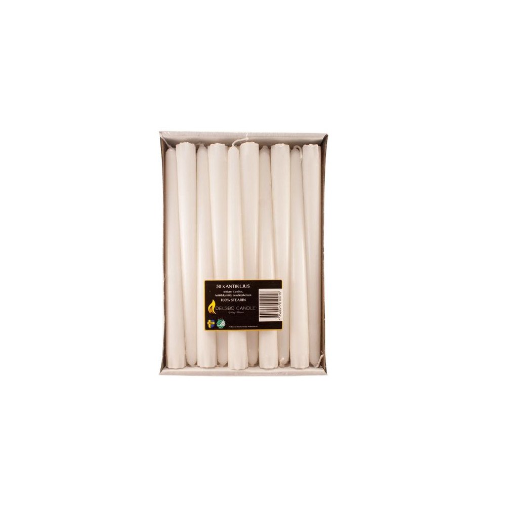 No Brand Antikljus DELSBO Stearin 25cm 50/fp