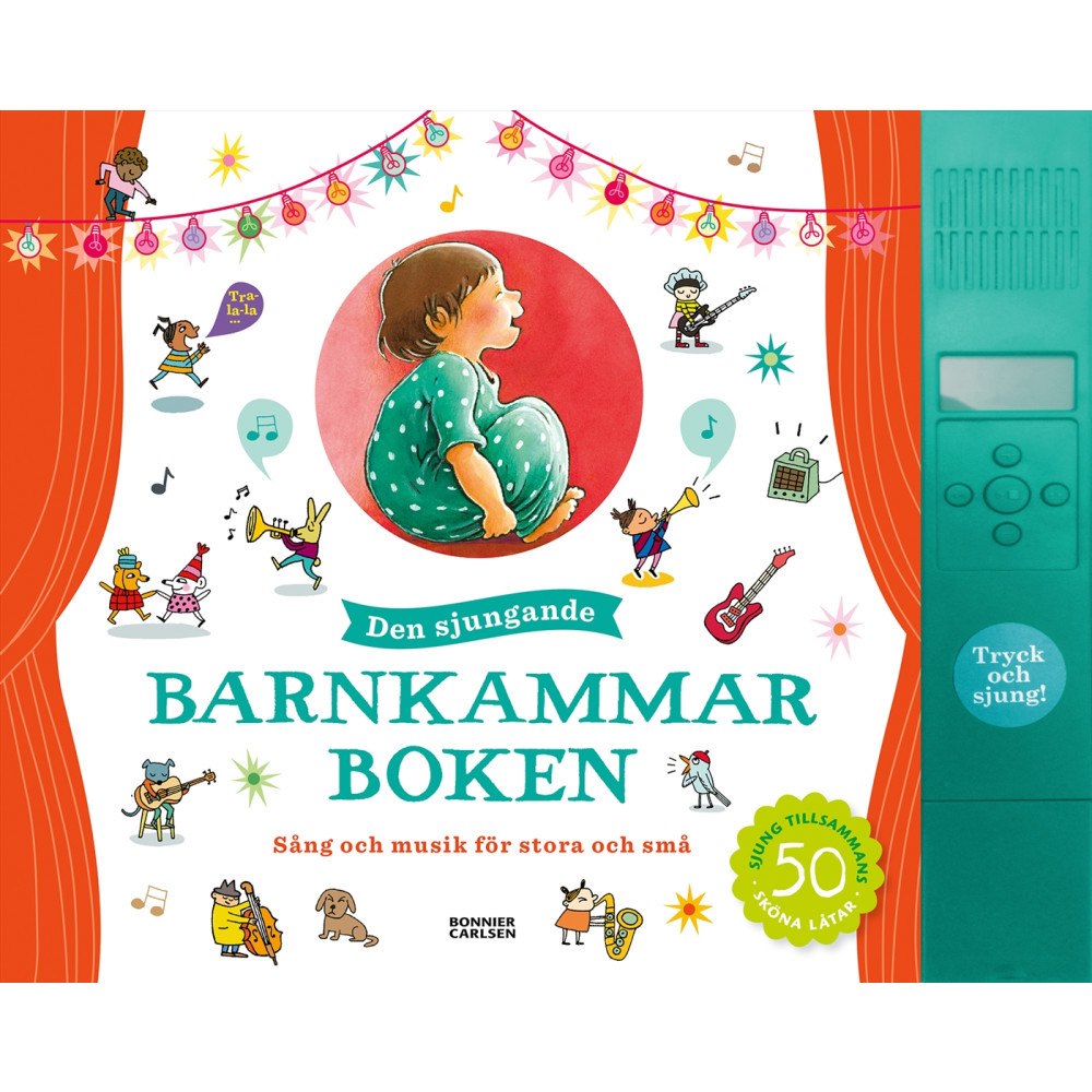 Bonnier Carlsen Den sjungande barnkammarboken (inbunden) (Skadad)