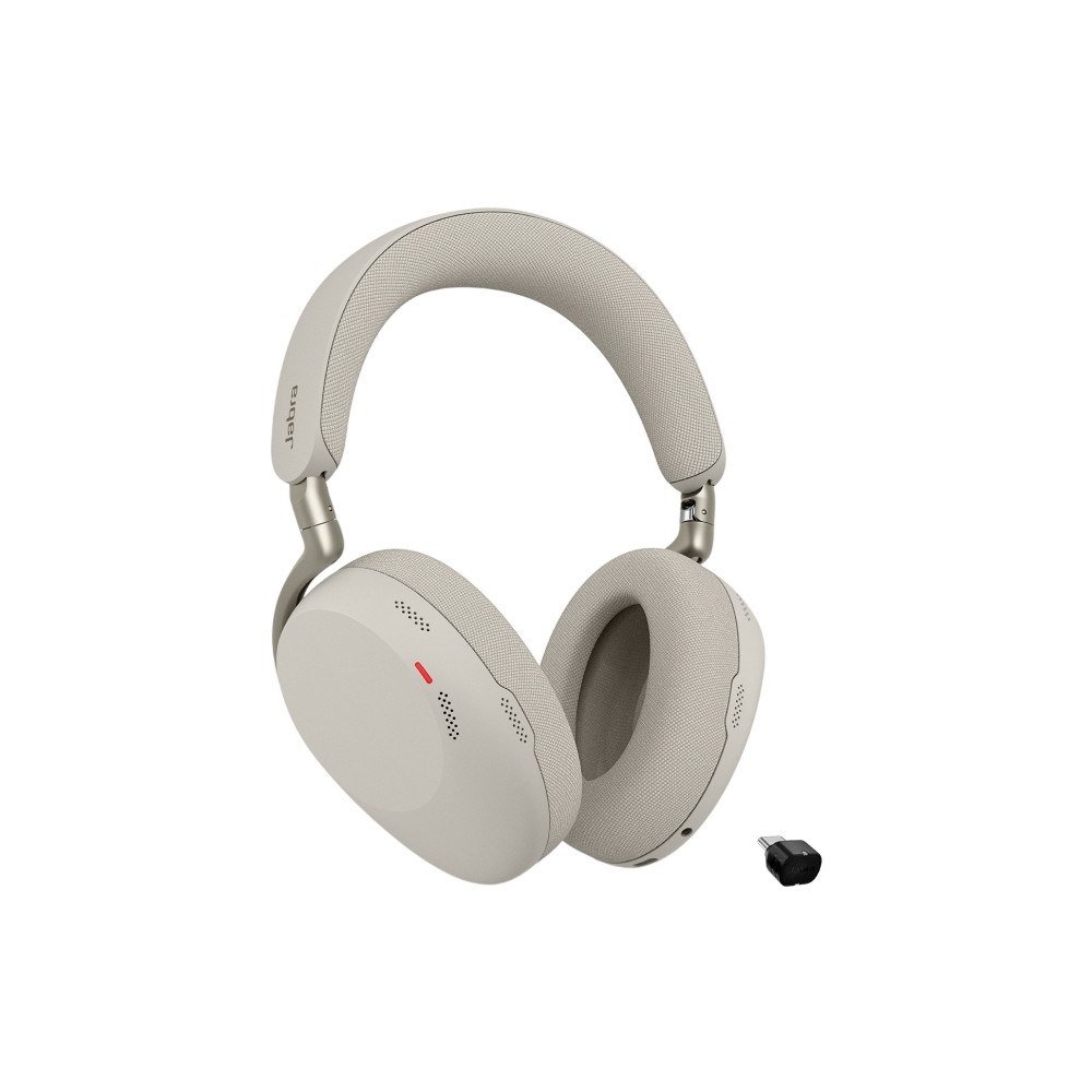 GN Audio Jabra Evolve3 85 MS - headset - USB-C via Bluetooth-adapter, 3,5 mm kontakt - Microsoft Teams Certified - Zoom Certified