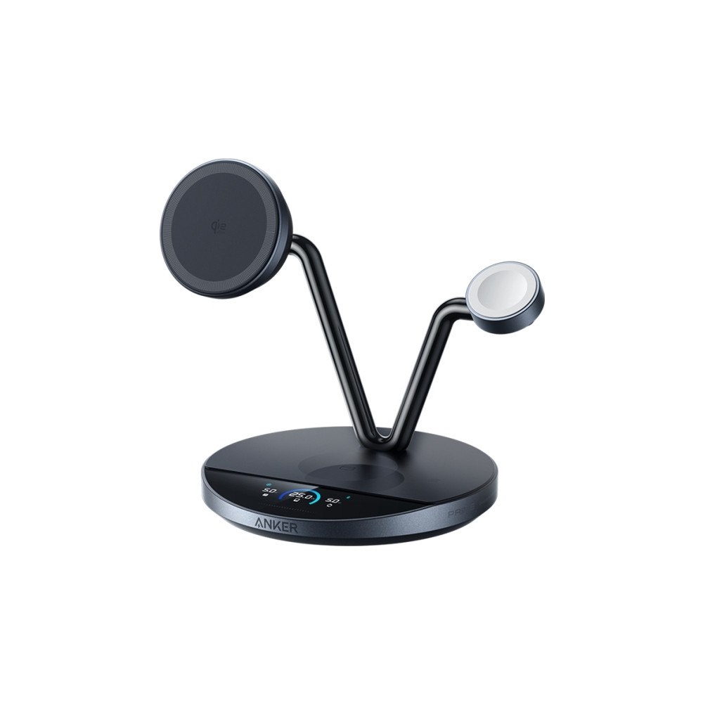 ANKER Anker B25X7G11, Inomhus, USB, Trådlös laddning, 1,5 m, Svart