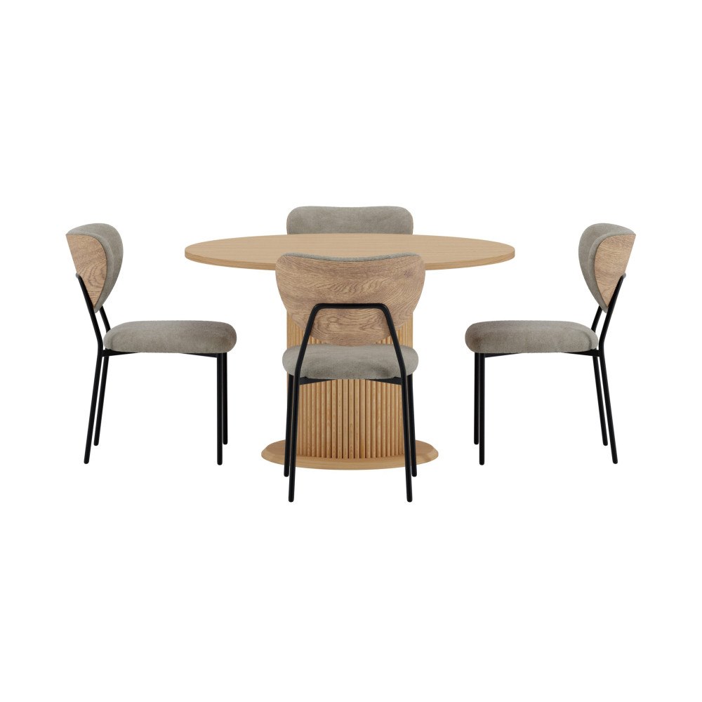 Venture Home Reko Matbord med Butterfly Stolarna
