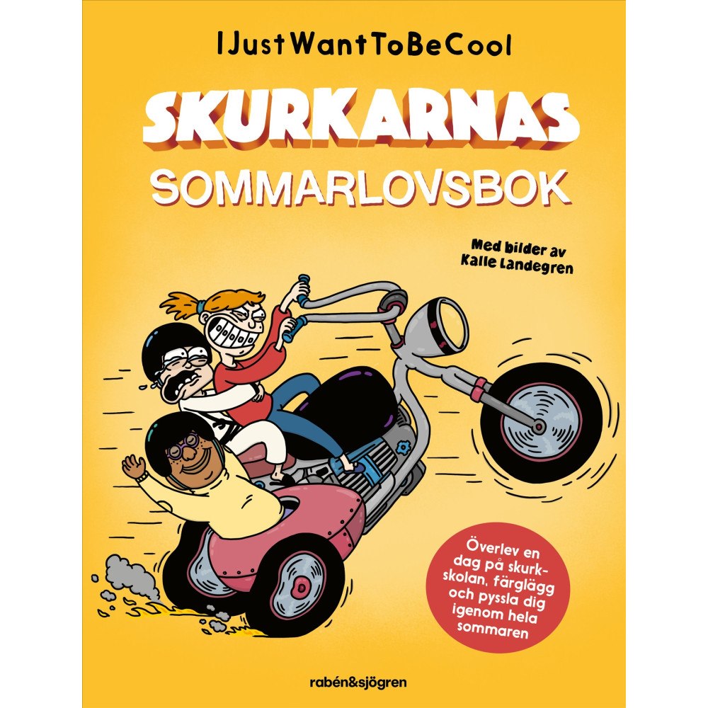 Rabén & Sjögren Skurkarnas sommarlovsbok (inbunden)