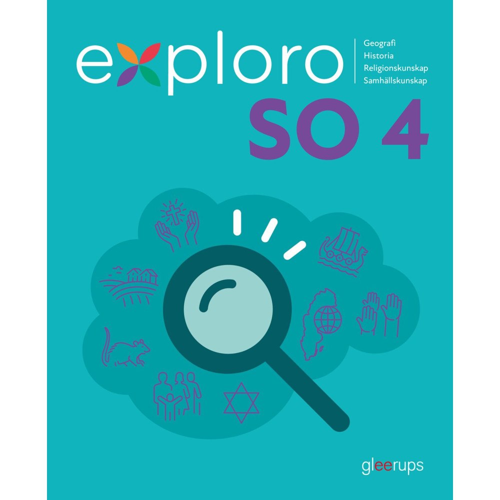 Svante Skoglund Exploro, SO åk 4, grundbok (häftad)