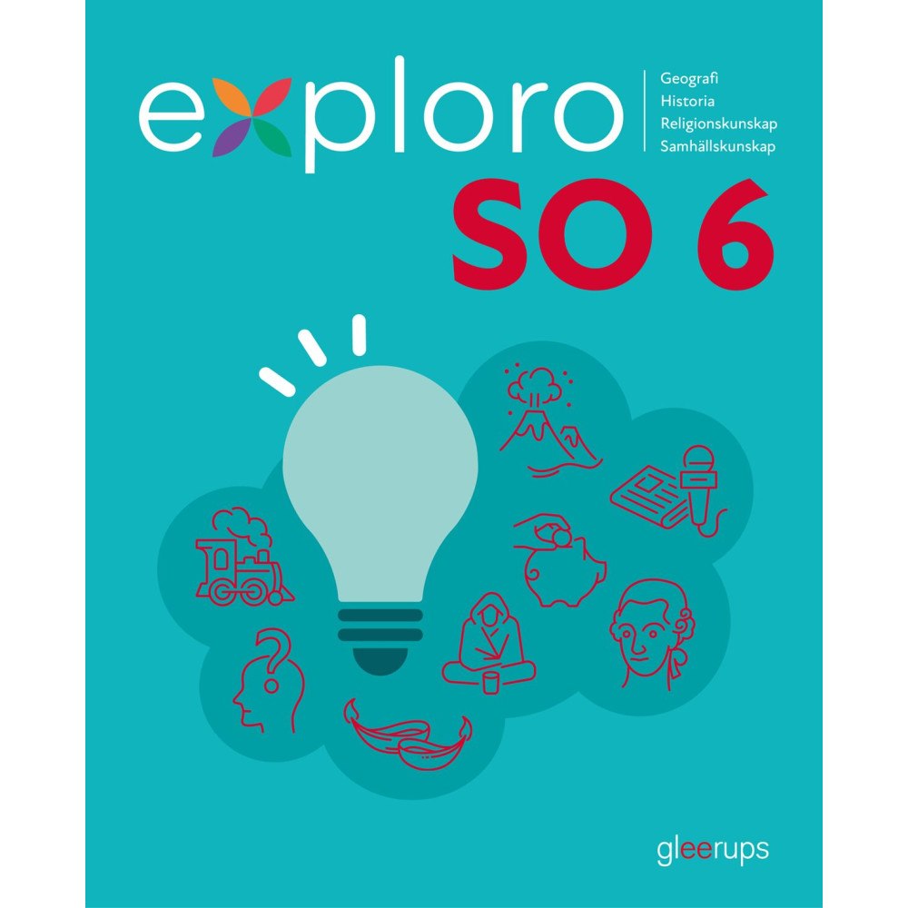 Svante Skoglund Exploro SO åk 6, grundbok (häftad)