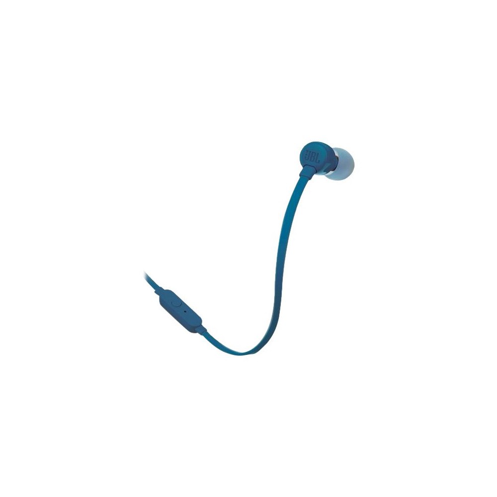 JBL JBL T110 - hörlurar med mikrofon - 3,5 mm kontakt