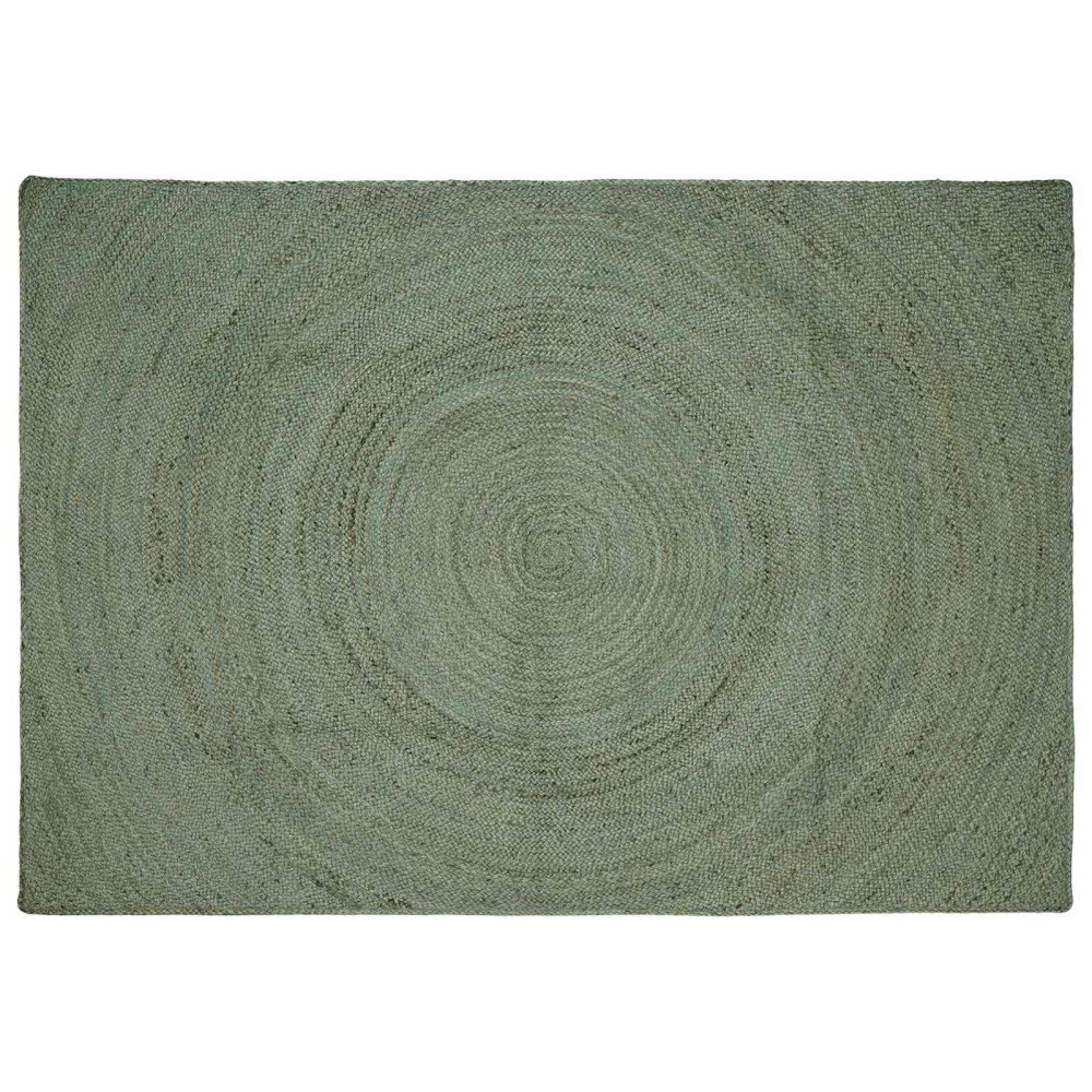 vidaXL Områdesmattor Olivgrön 160 x 230 cm Jute
