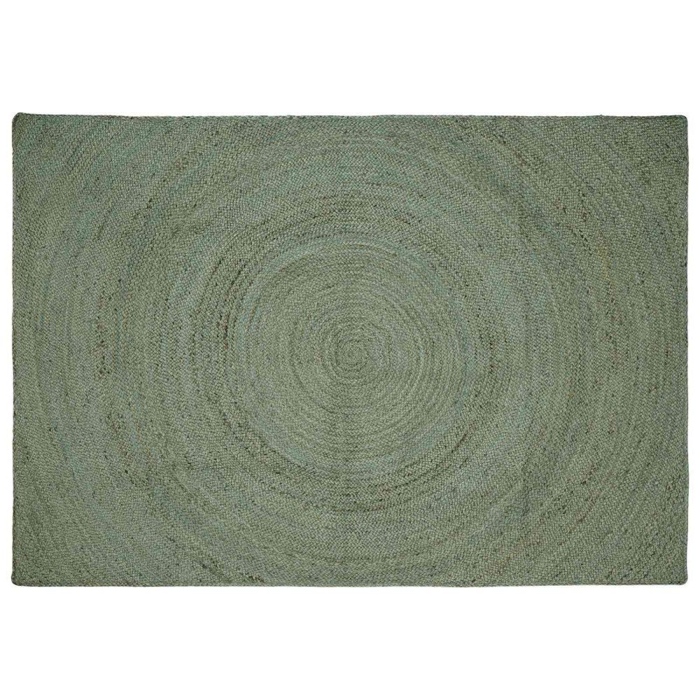 vidaXL Områdesmattor Olivgrön 200 x 290 cm Jute