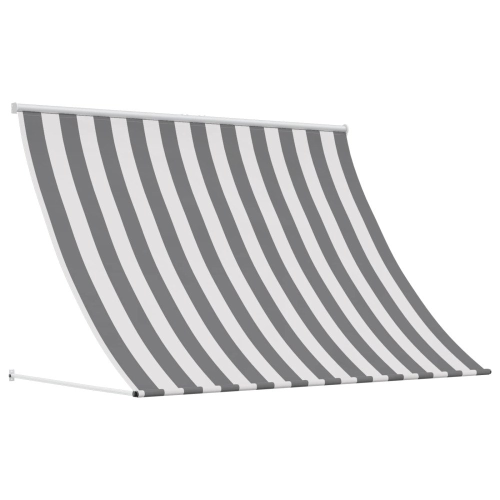 vidaXL Markis Antracit och vitt 150 x 150 cm