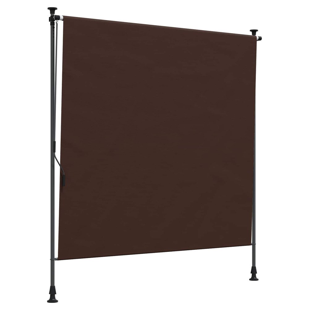 vidaXL Utomhus rullgardin Brun 150 x 270 cm