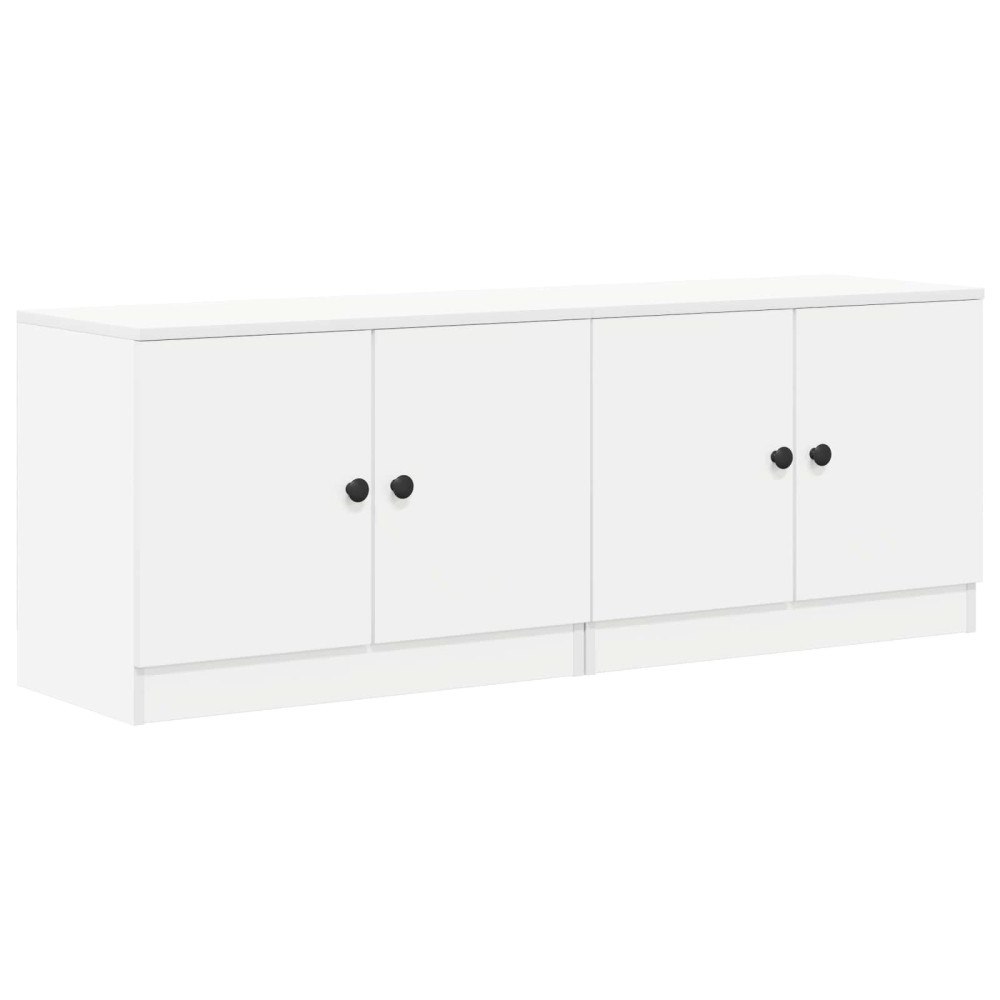 vidaXL Sängskåp med lagring 2 pcs Vit 66 x 35 x 48 cm Konstruerat trä