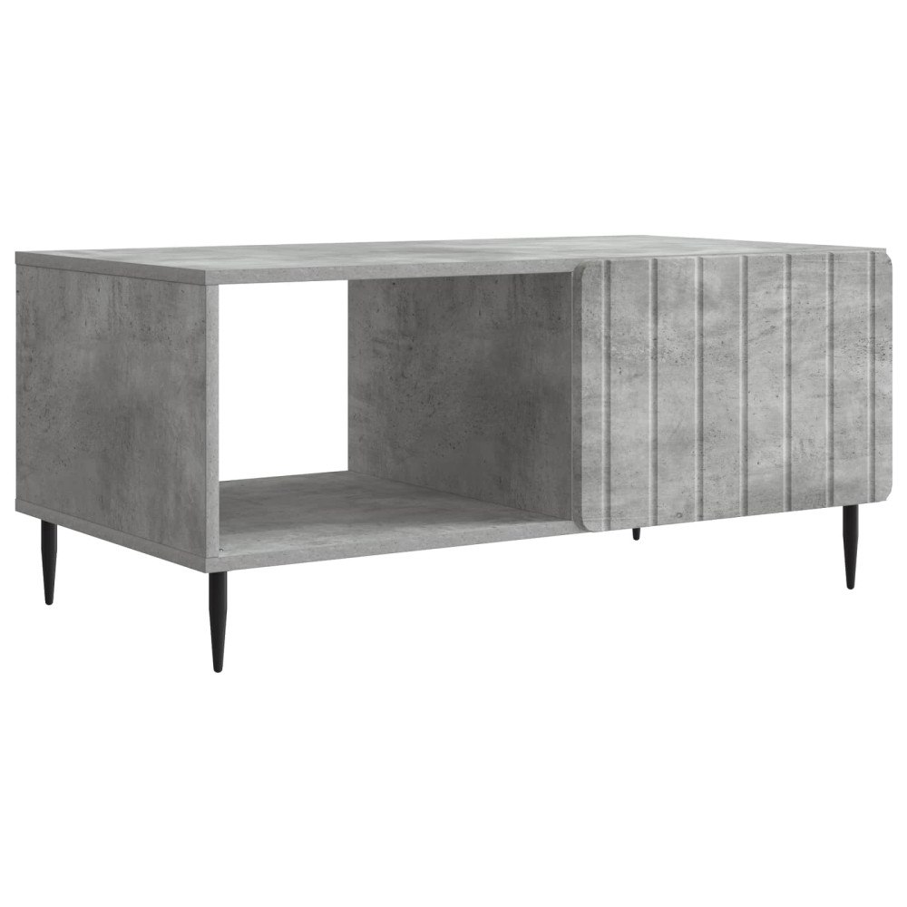 vidaXL Kaffeebord Betonggrå 90 x 50 x 40 cm Konstruerat trä