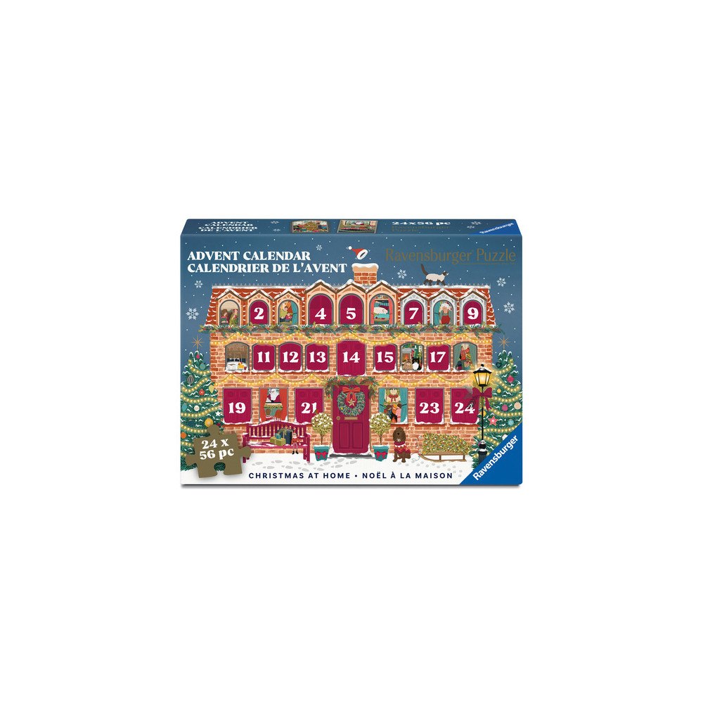 Ravensburger Advent Calendar 2026 Christmas at home