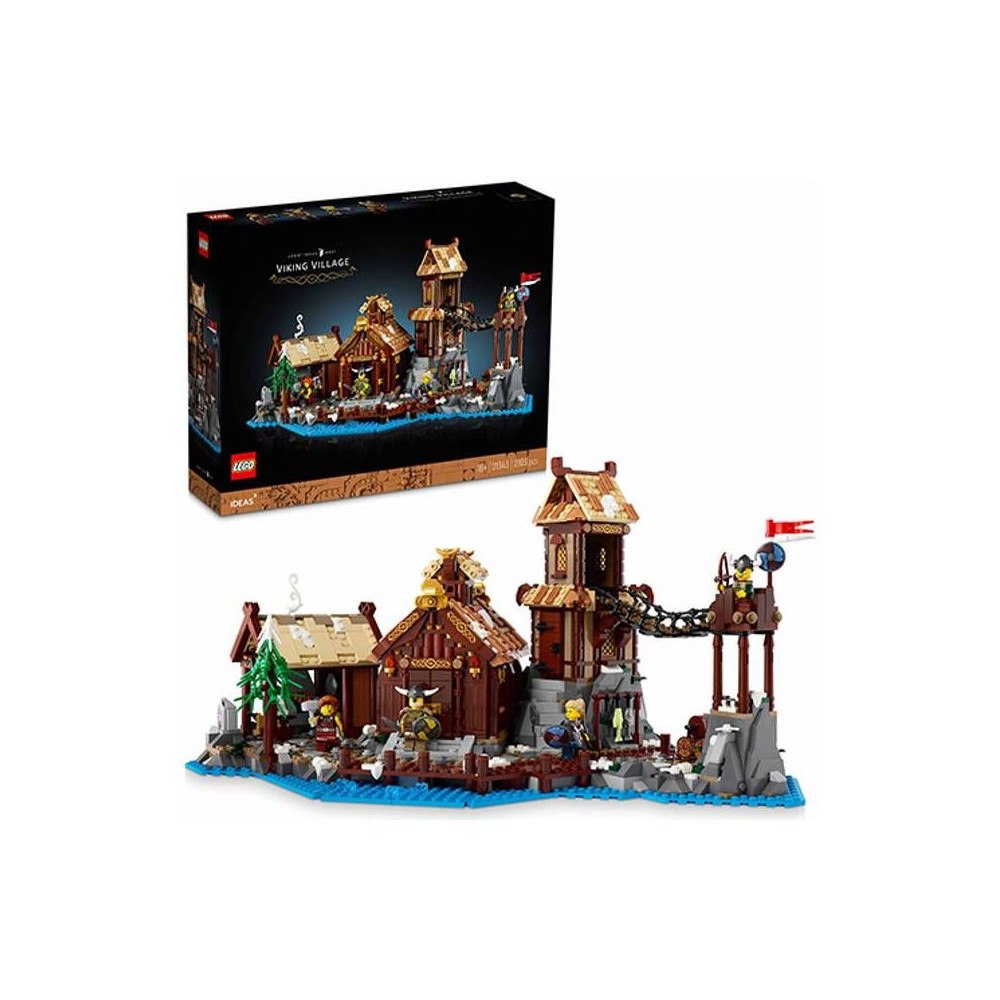 LEGO LEGO Ideas 21343 - Vikingby - byggsats