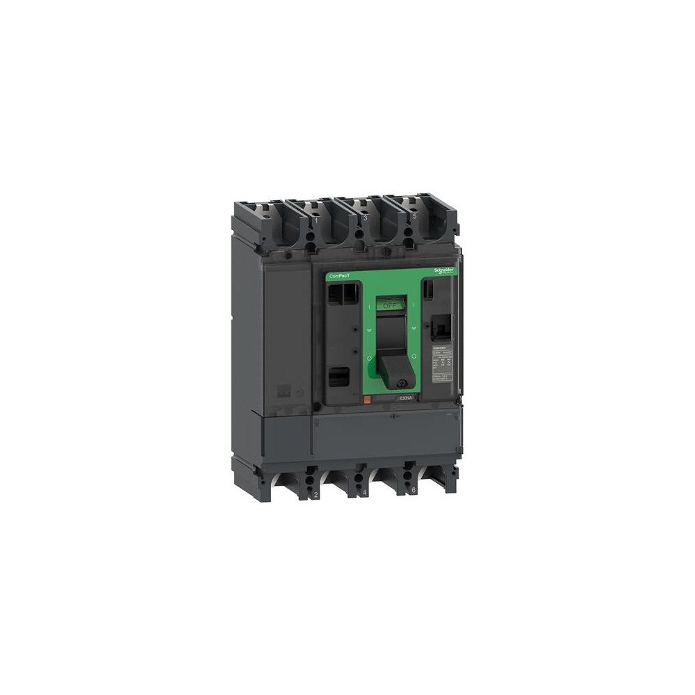 SCHNEIDER ELECTRIC SCHNEIDER ELECTRIC lastfrånskiljare ComPacT NSX630NA, 4 pole...