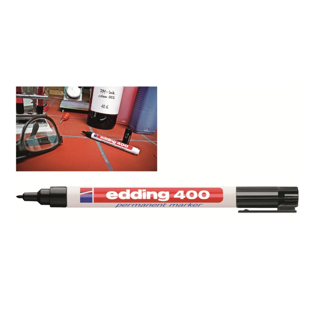 edding edding 400 - markering - svart