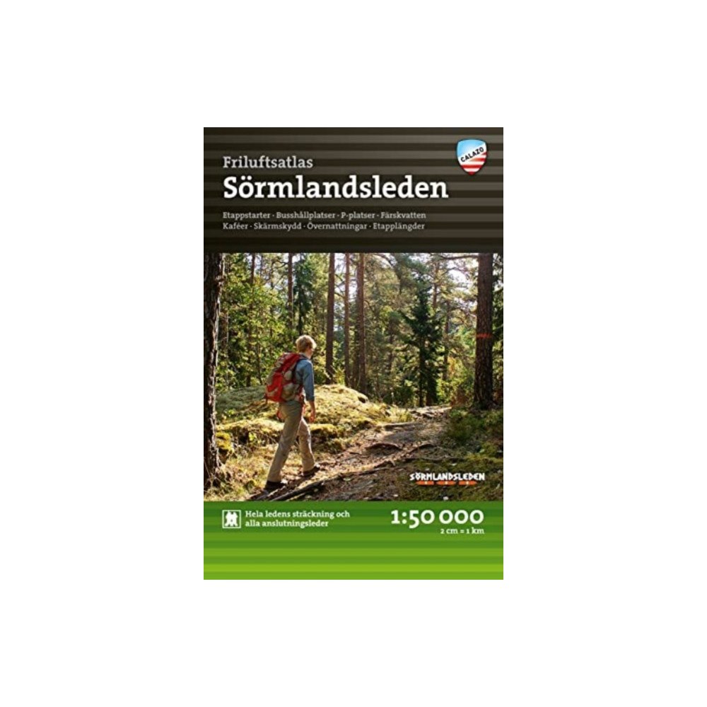 Calazo Forlag Sormlandsleden - Friluftsatlas (häftad)
