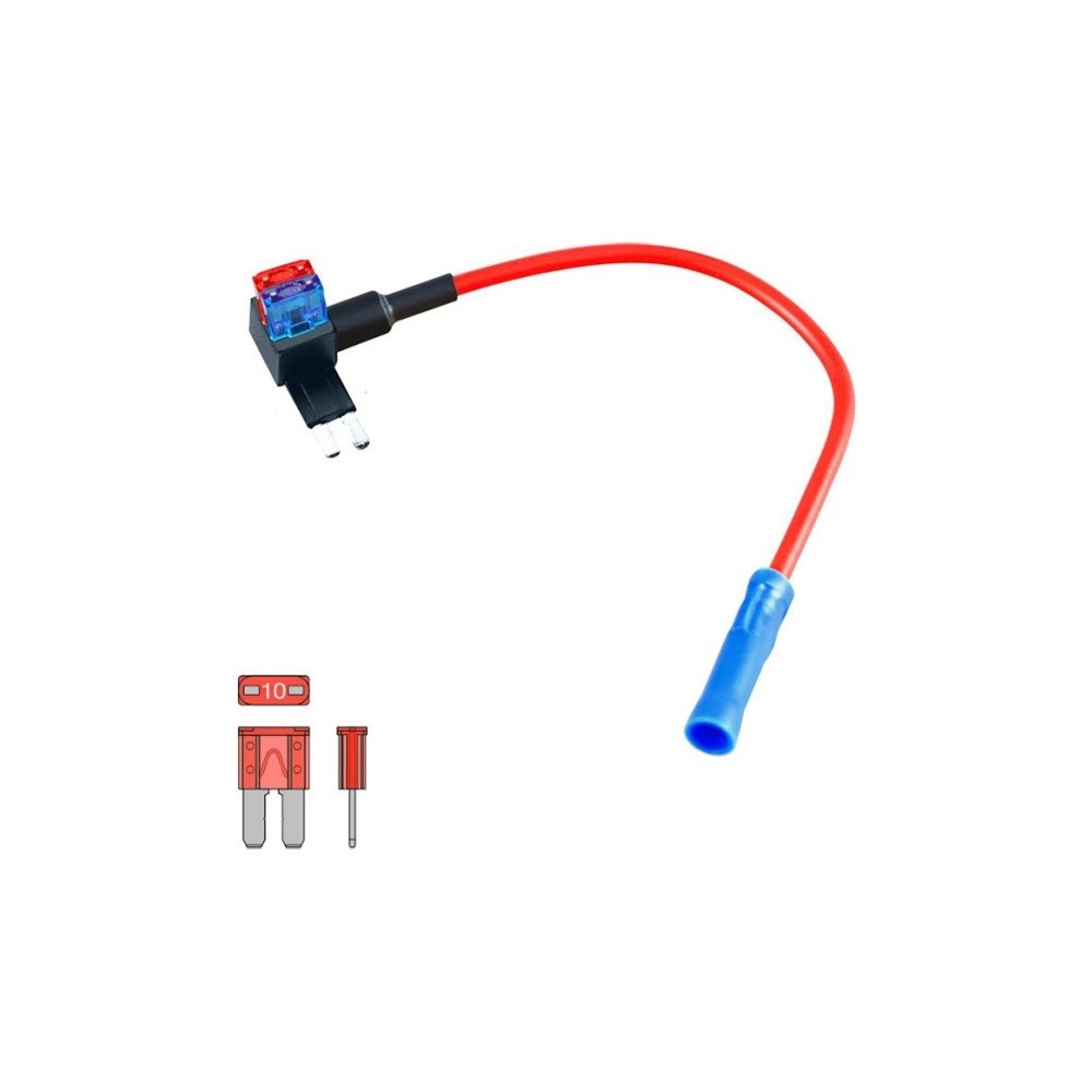 AMPIRE Electronics Ampire anslutning för MICRO2-säkring 10A (ACZ)