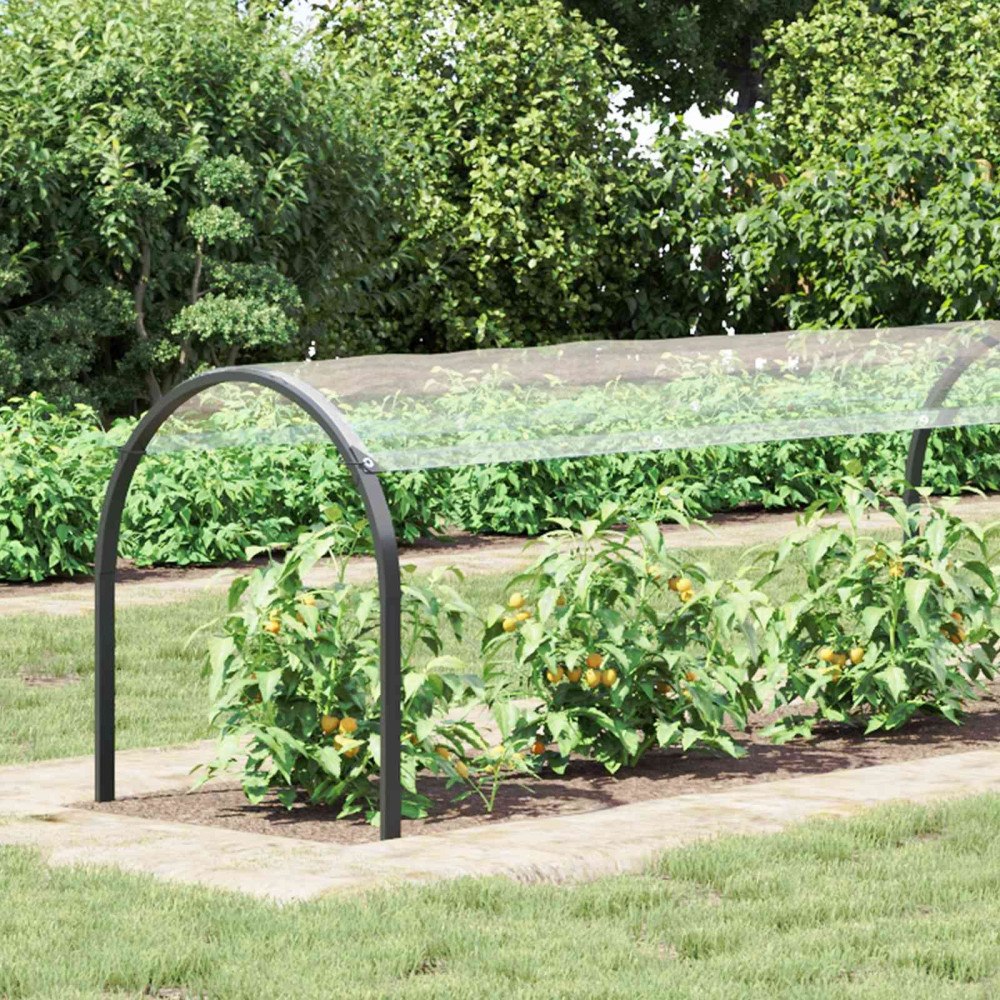 vidaXL Växtskydd Transparent 20 x 1,5 m PVC
