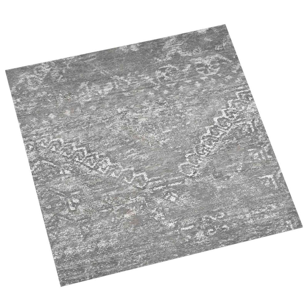 vidaXL Självhäftande golvplankor 30,5 x 30,5 cm 20 pcs PVC Betonggrå