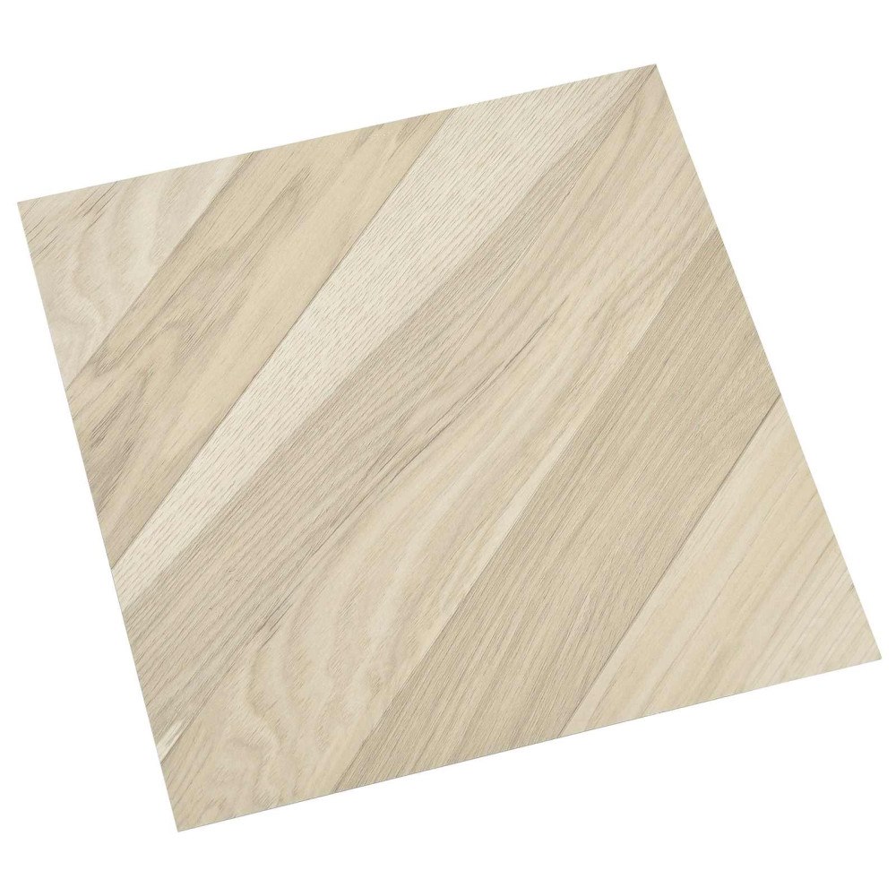 vidaXL Självhäftande golvplankor 30,5 x 30,5 cm 20 pcs PVC