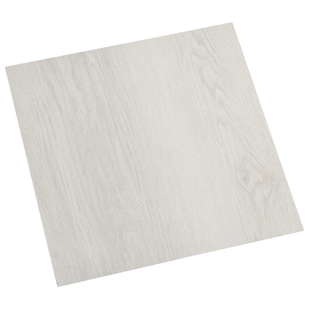 vidaXL Självhäftande golvplankor 30,5 x 30,5 cm 20 pcs PVC Ljus beige