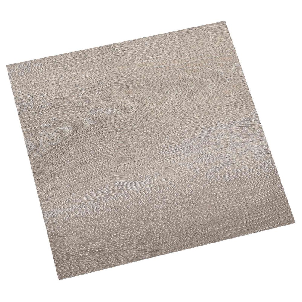 vidaXL Självhäftande golvplankor 30,5 x 30,5 cm 20 pcs PVC Taupe