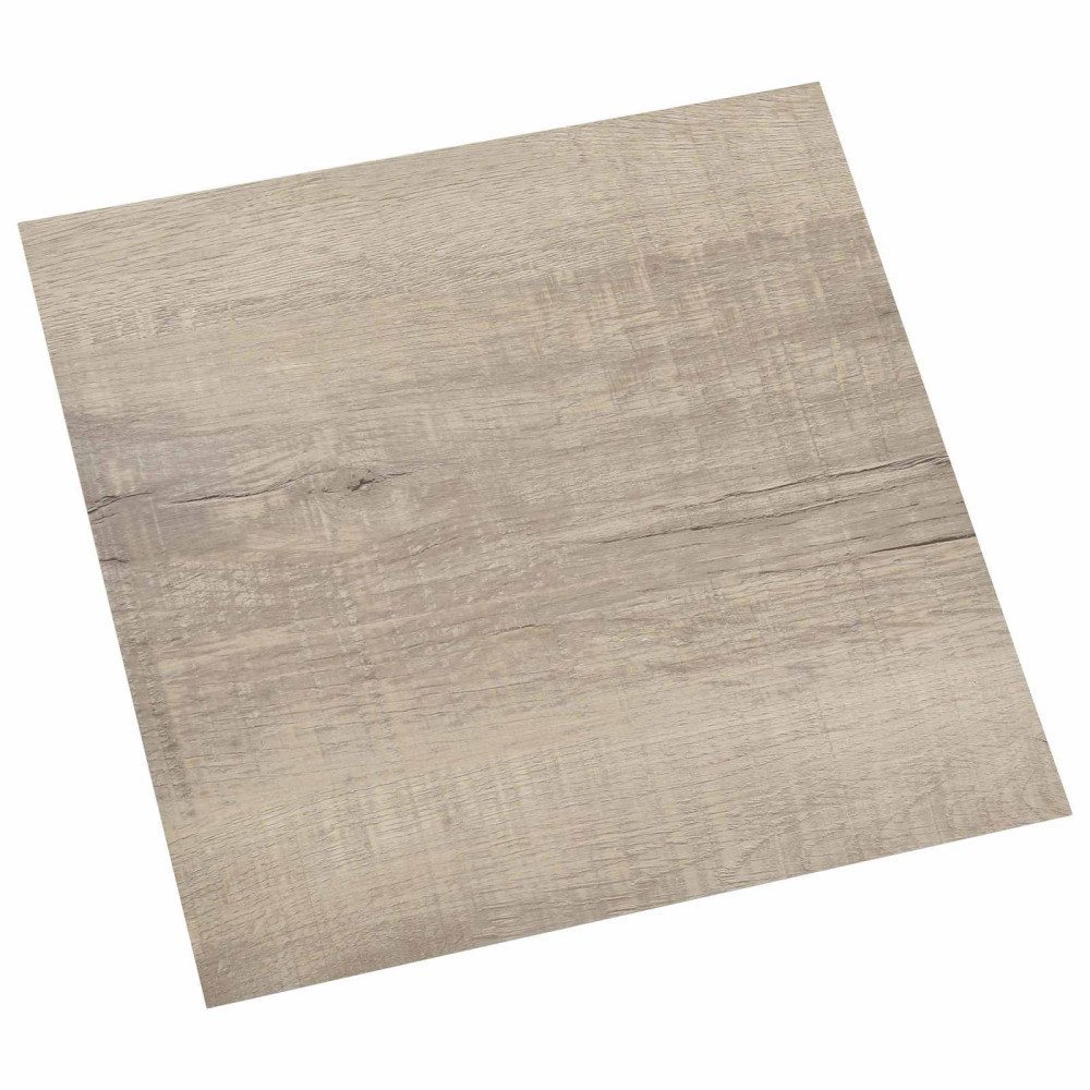 vidaXL Självhäftande golvplankor 30,5 x 30,5 cm 20 pcs PVC Gammalt trä