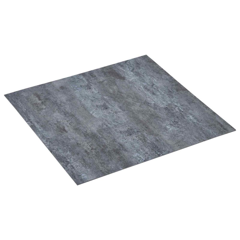 vidaXL Självhäftande golvplankor 30,5 x 30,5 cm 20 pcs PVC Grå marmor