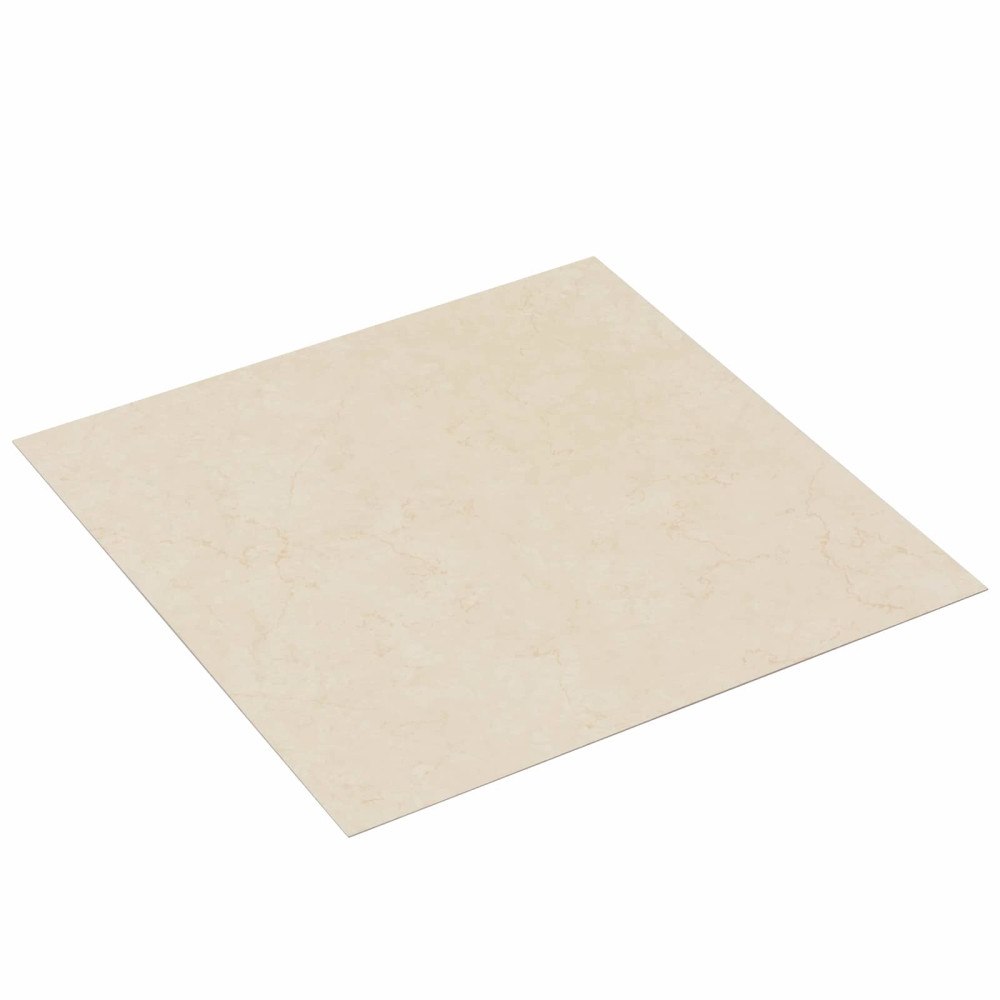 vidaXL Självhäftande golvplankor 30,5 x 30,5 cm 20 pcs PVC Ljusgul