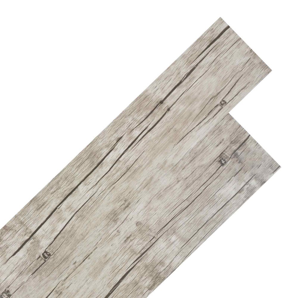 vidaXL Självklistrande PVC-golvplankor 30,5 x 61 cm 28 pcs PVC