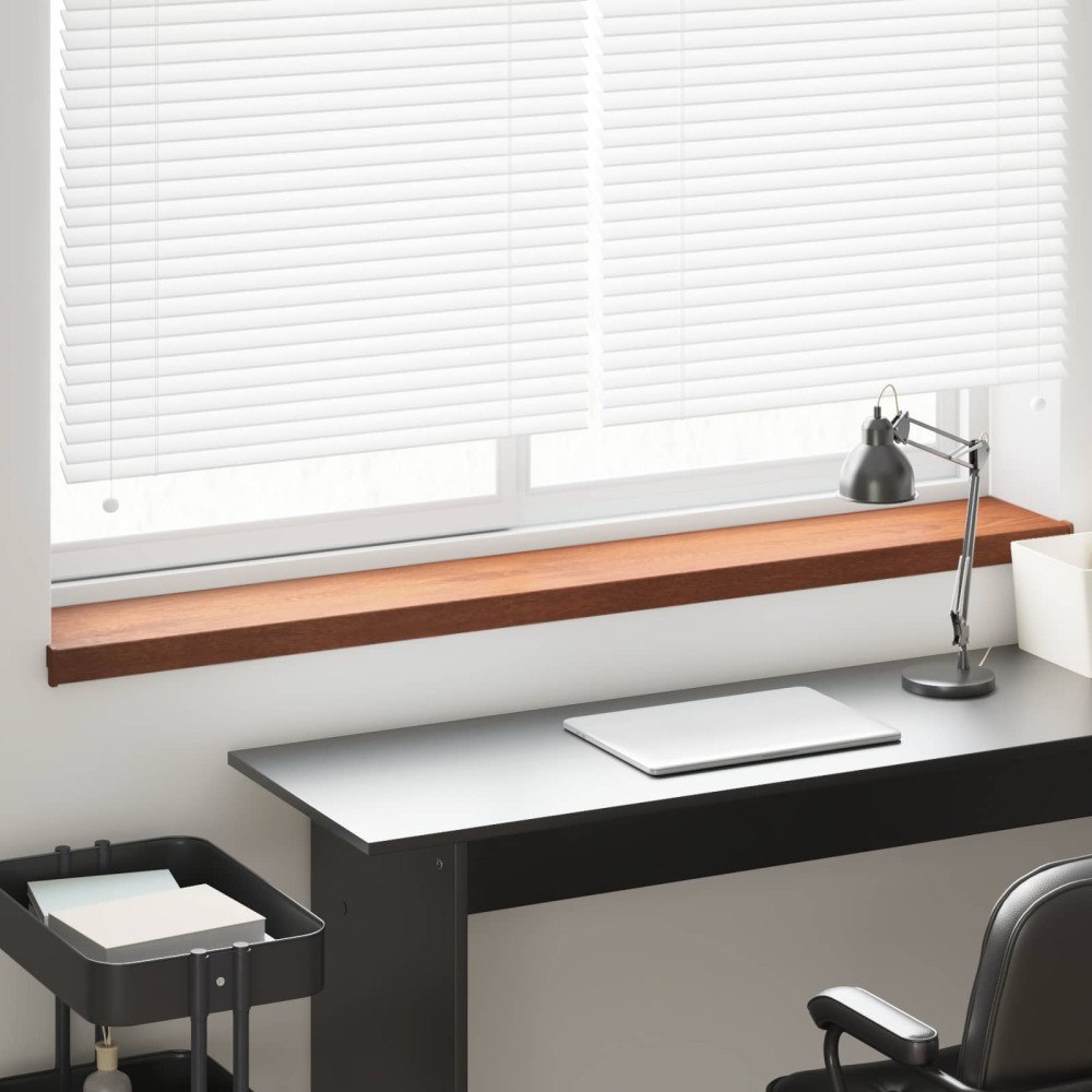 vidaXL Fönsterbräda Brun trä 160 x 20 x 4,5 cm PVC
