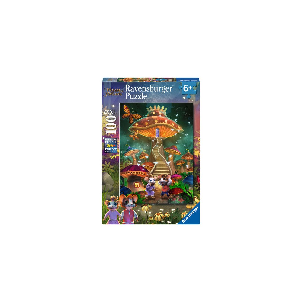 Ravensburger Musse & Helium The Magical Mushroom adventure 100bitar