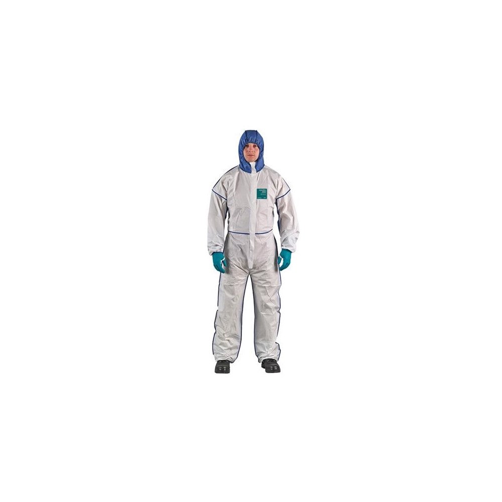 Ansell Healthcare Europe s.a/n.v. Engångs overall Type 5/6 Ansell Alphatec 1800 Comfort, vit/b...