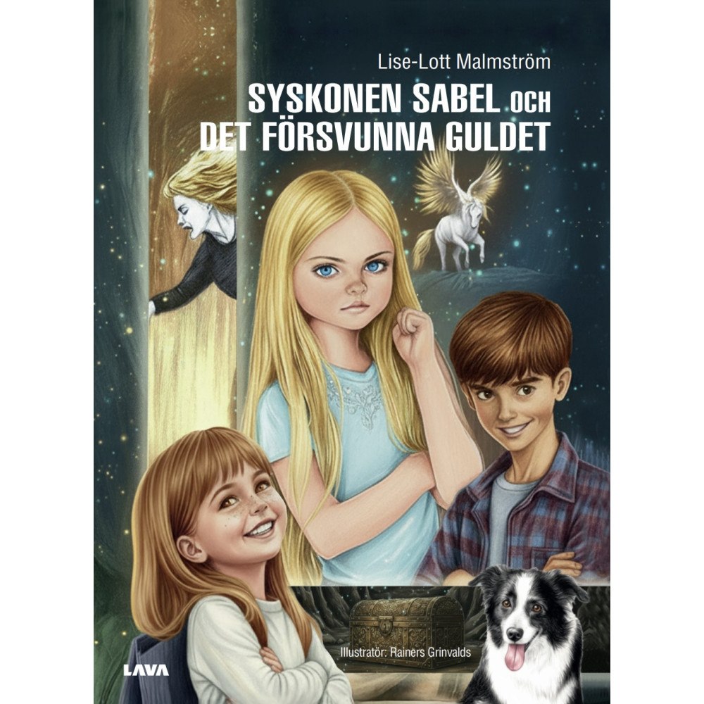 Lise-Lott Malmström Syskonen Sabel och det försvunna guldet (inbunden)