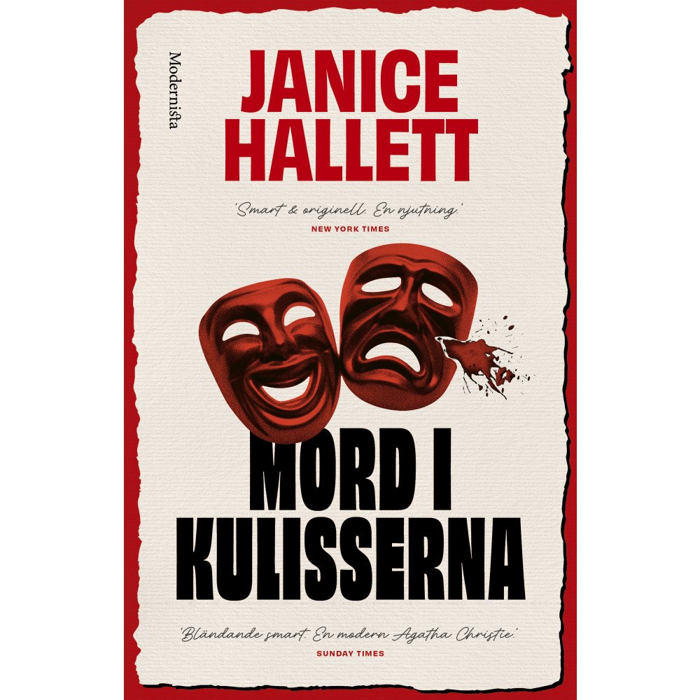 Janice Hallett Mord i kulisserna (inbunden)