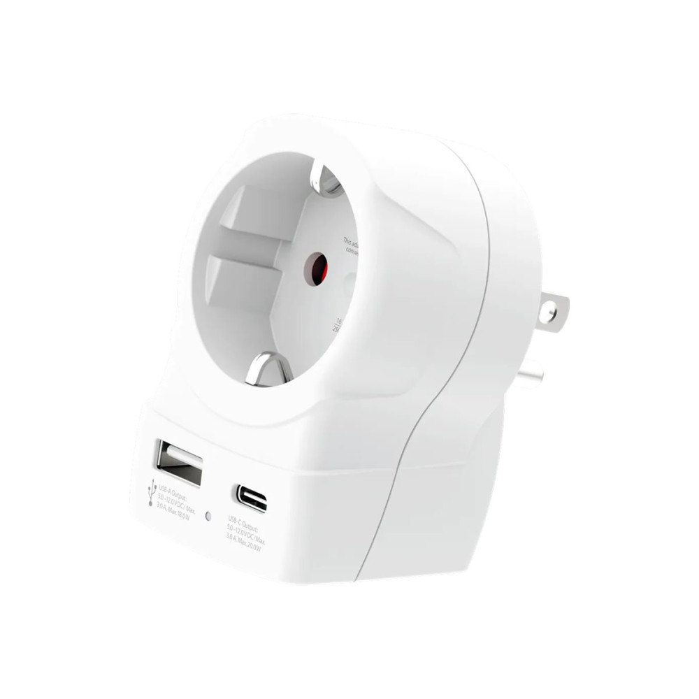 SKROSS SKROSS Europe to US USB AC20PD - adapter för effektkontakt