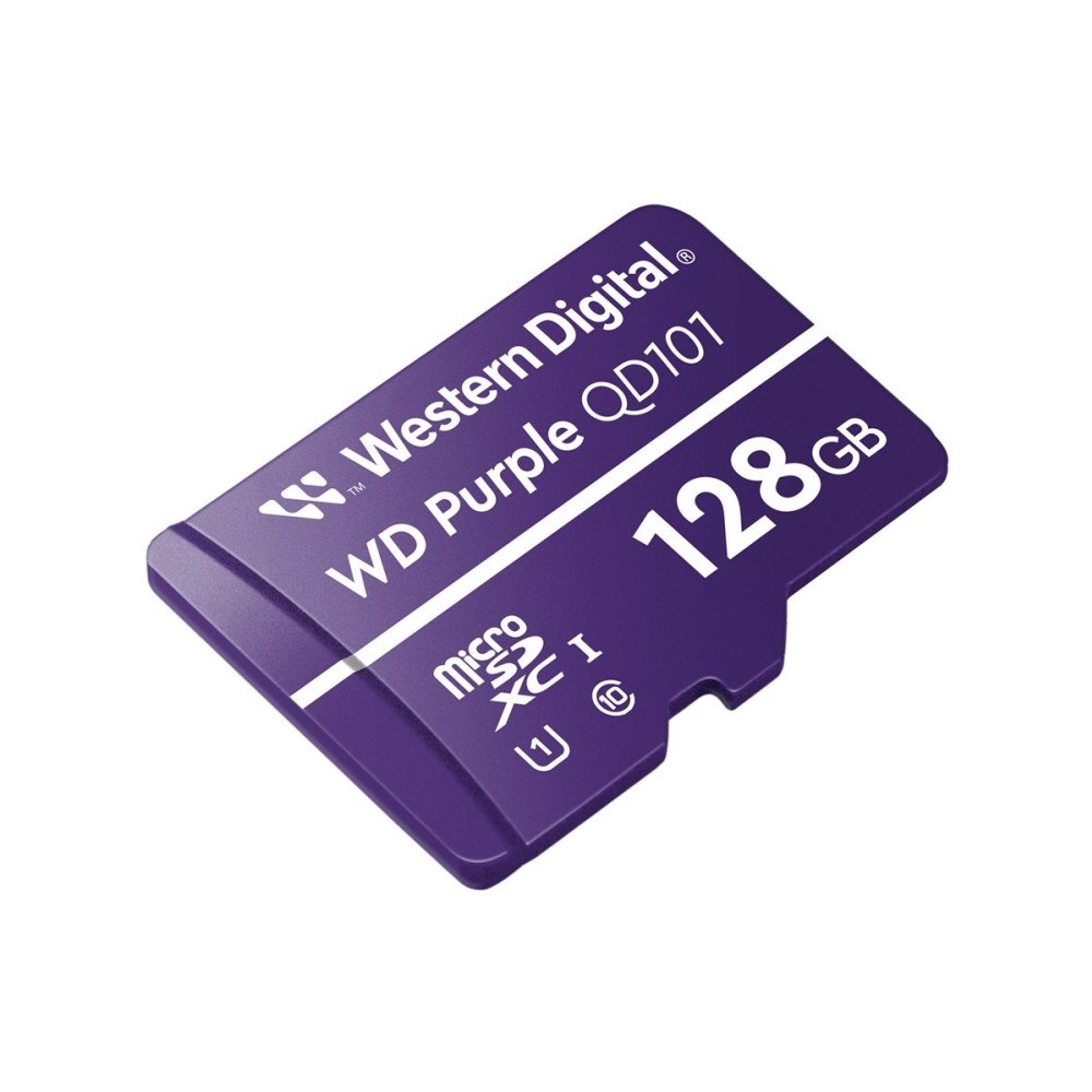 SANDISK WD Purple - flash-minneskort - 128 GB - microSDXC