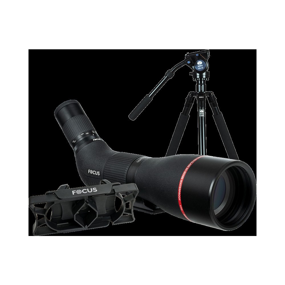 FOCUS OPTICS Kit Focus Optimum 30-60x85 V2 v Sirui R2004+VH10 + Digi ad