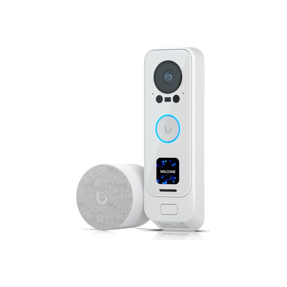 Ubiquiti Ubiquiti UniFi G4 Doorbell Professional PoE Kit - smart dörrklocka - vit