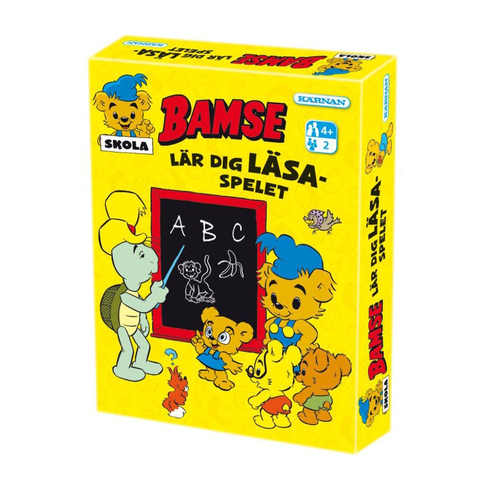 Egmont Kärnan Bamse Lär dig läsa-spelet (Skadad)
