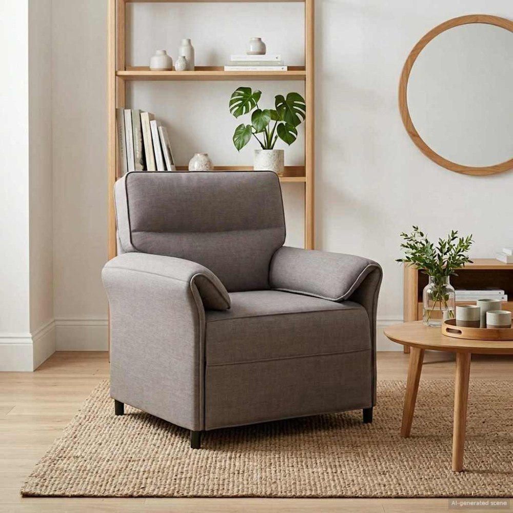 vidaXL Soffa 100% polyester metallram MDF, Plywood