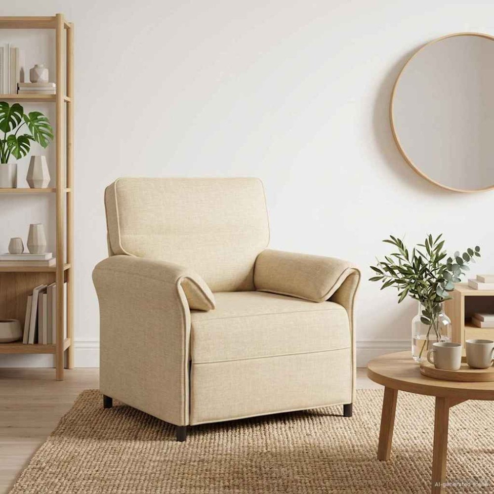 vidaXL Soffa 100% polyester metallram MDF, Plywood