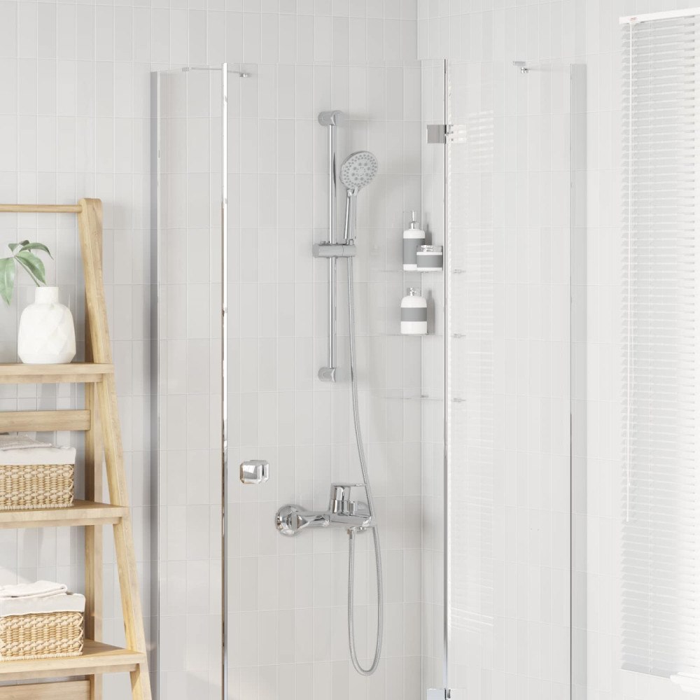 vidaXL Duschsystemset Krom 71 cm Rostfritt stål