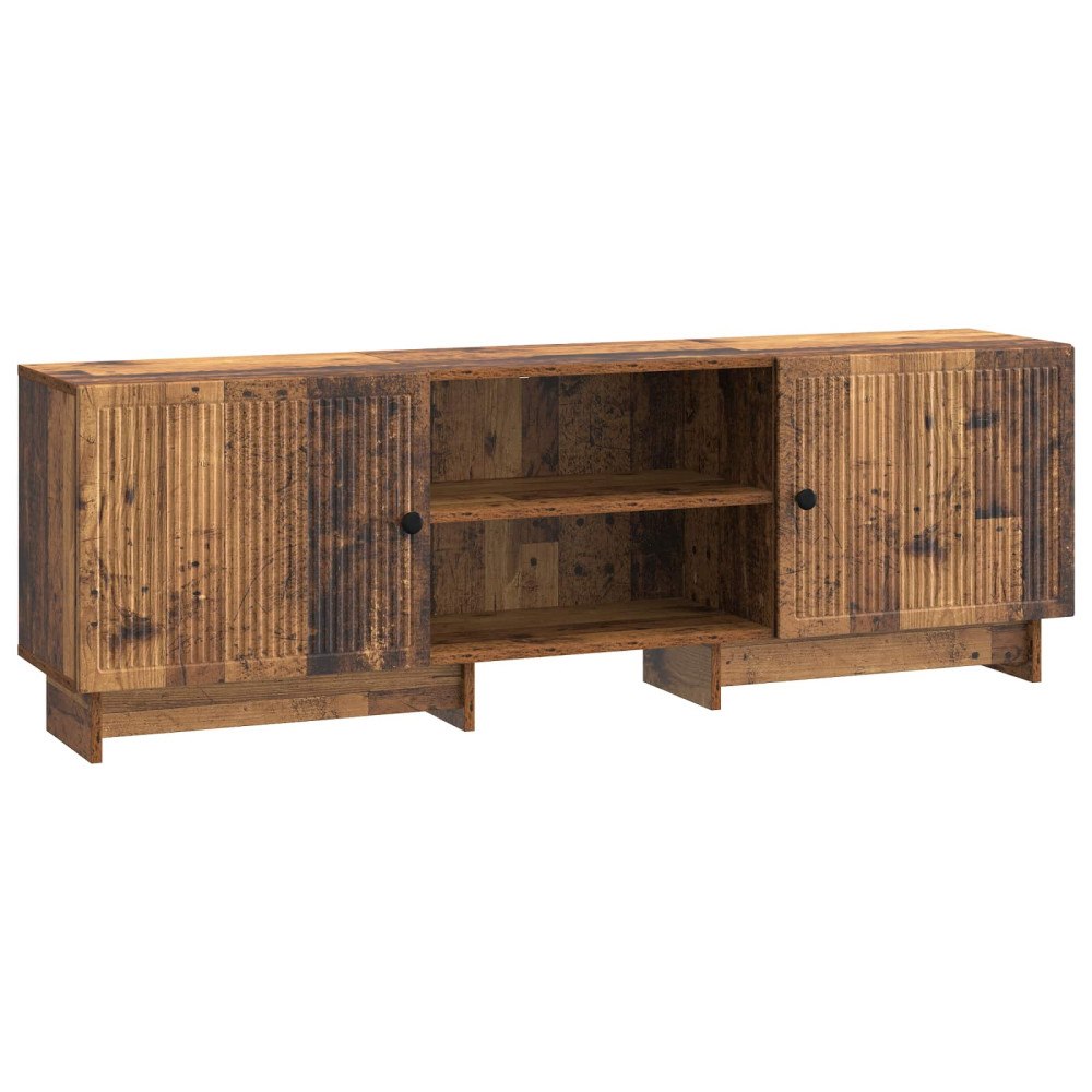 vidaXL TV-skåp Gammalt trä 150 x 31 x 50 cm Konstruerat trä