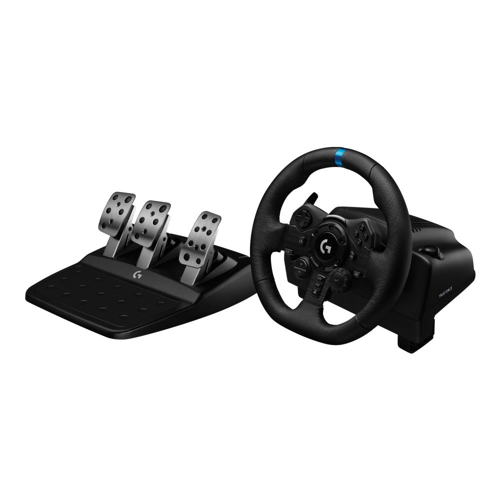 Logitech Logitech G G923 - hjul, pedaler och växelspakuppsättning - kabelansluten