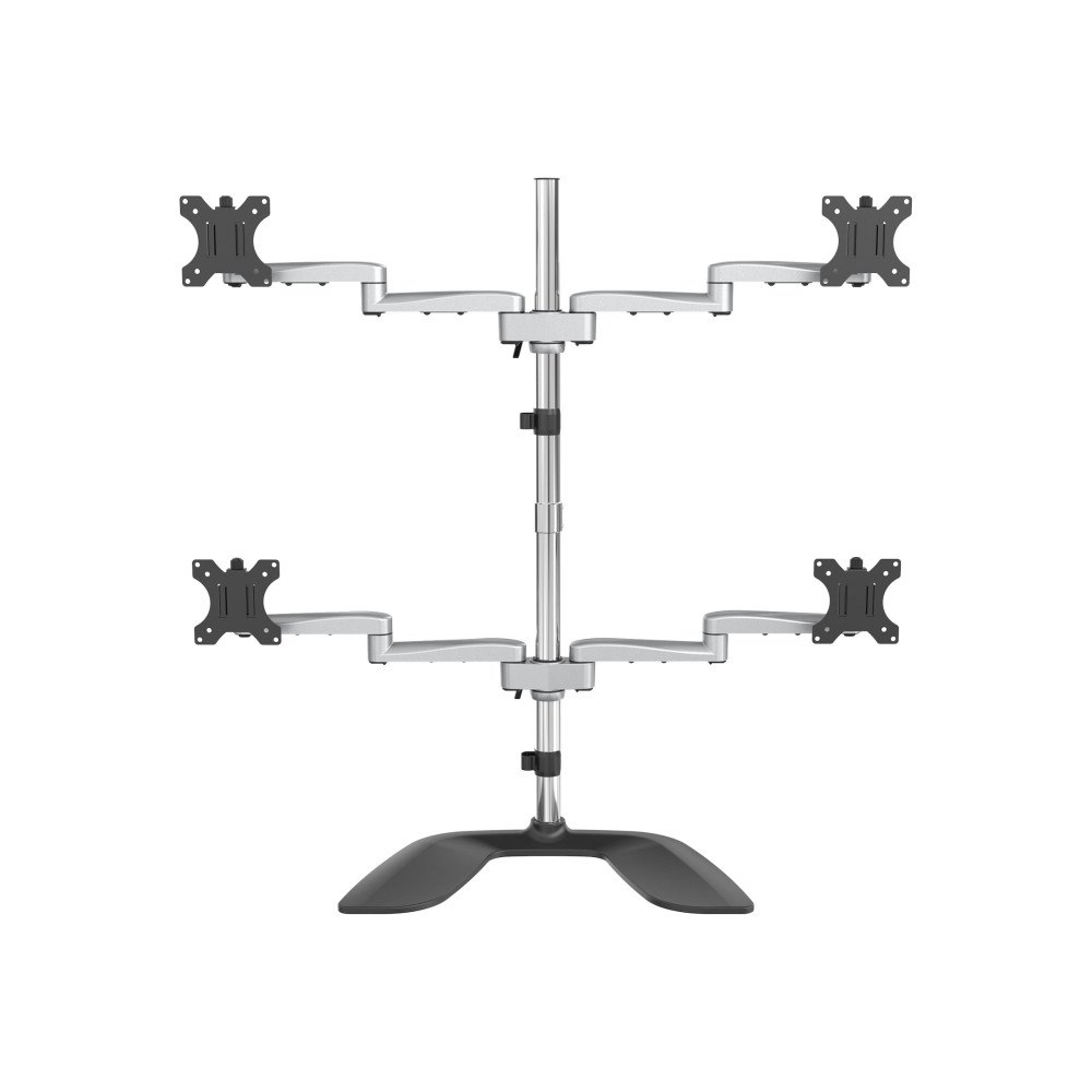StarTech.com StarTech.com Skrivbordsmonterat stativ för fyra skärmar - Ergonomisk VESA arm för 4 skärmar (2x2) upp till 32 tum - Fris...