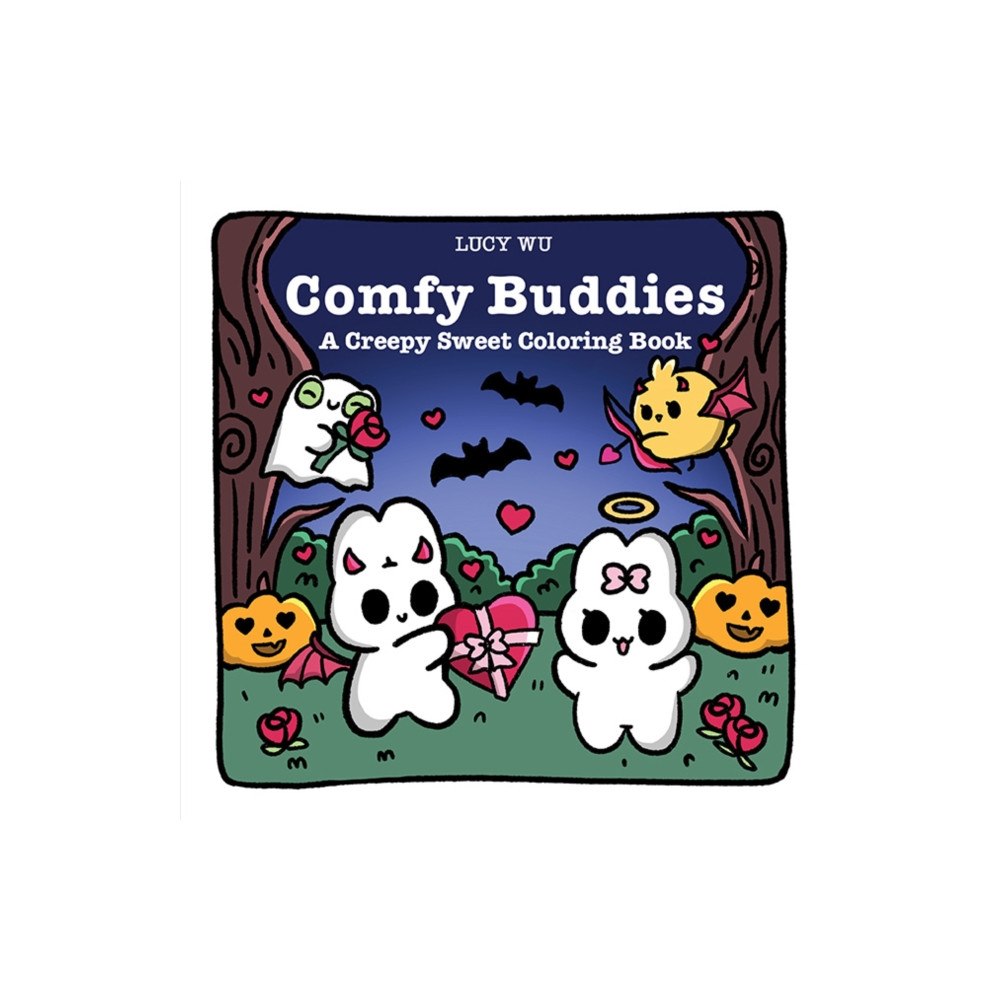 Dover publications inc. Comfy Buddies: A Creepy Sweet Coloring Book (häftad, eng)