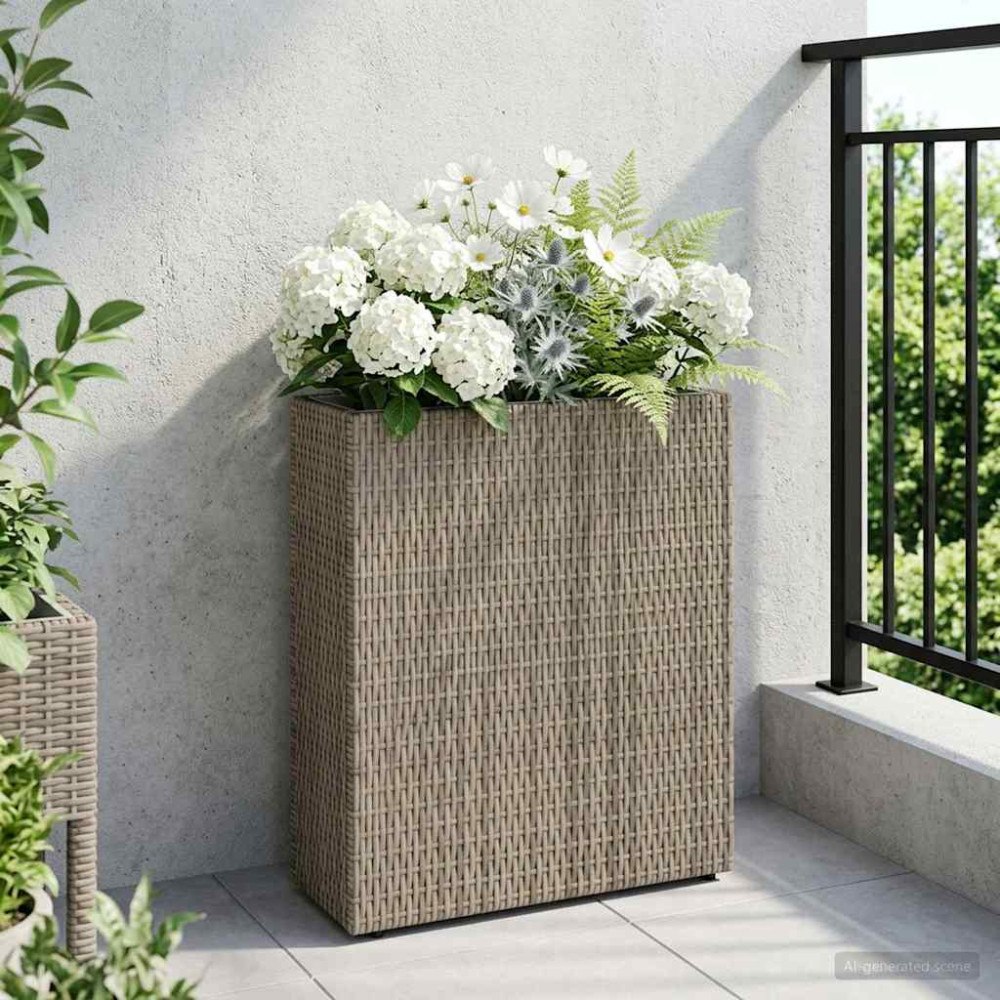 vidaXL Hög kruka 55 x 22 x 70 cm Ja